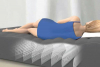 64432 Надувная кровать Deluxe Pillow Rest Raised Bed 99х191х42см, встроенный насос 220V